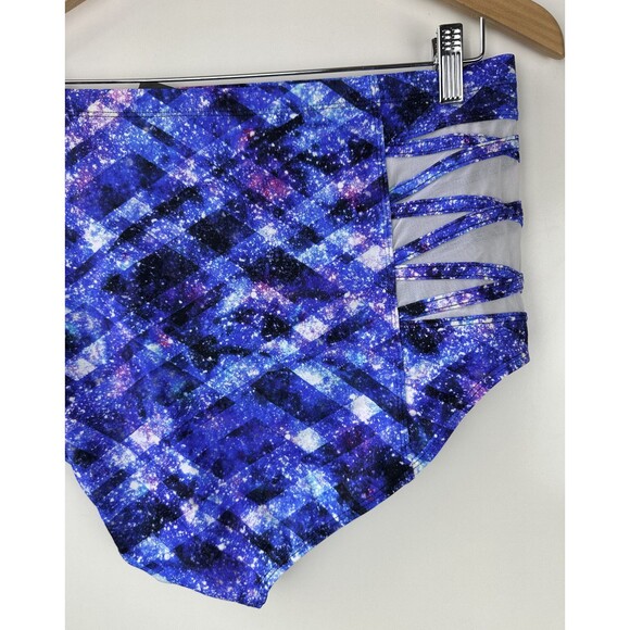 Torrid Bikini Set 2-Piece Geo Swimsuit Galaxy Space Print Women's Plus Size 1 1X - Picture 11 of 16